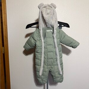 Jessica Simpson Soft Green Baby Jacket